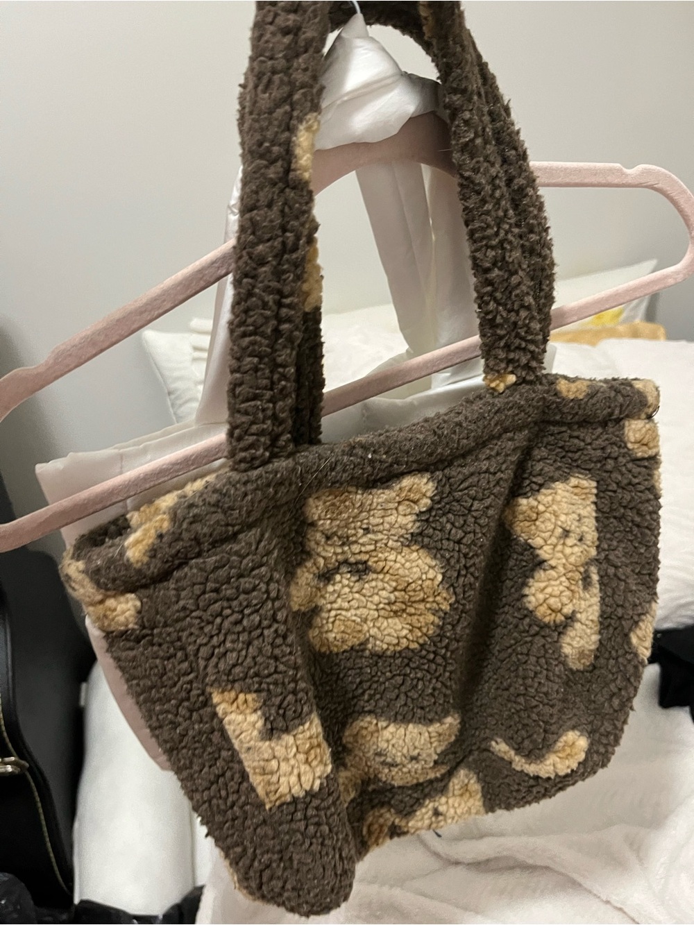 Teddy bear tote bag
